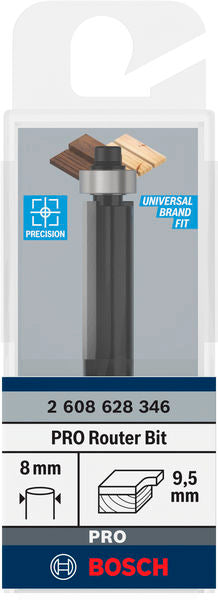 PRO Laminat-Bündigfräser 8 x 9,5 x 25,4 x 68 mm