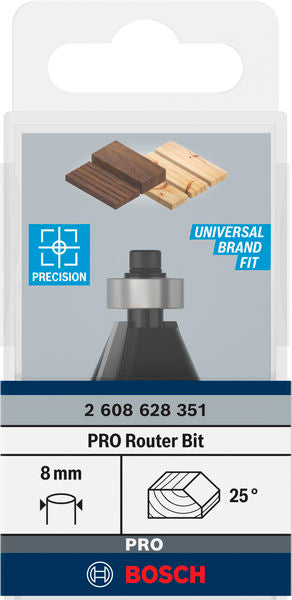 PRO Fasenfräser 8 x 23,7 x 54 mm
