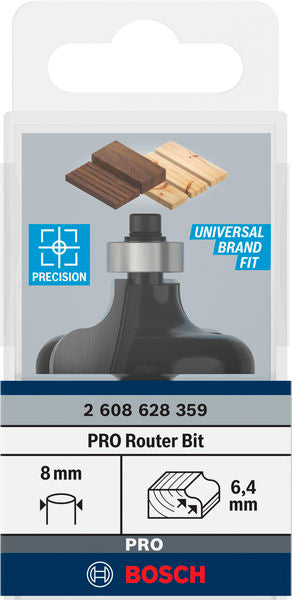 PRO Profilfräser, 8 x 38 x 57 mm
