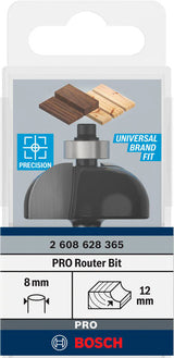PRO Hohlkehlfräser + Zapfen, 8 x 36,7 x 58 mm
