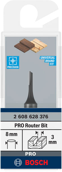PRO Nutenfräser, 8 x 3 x 51 mm
