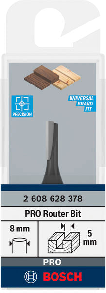 PRO Nutenfräser, 8 x 5 x 51 mm
