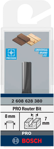 PRO Nutenfräser, 8 x 7 x 51 mm