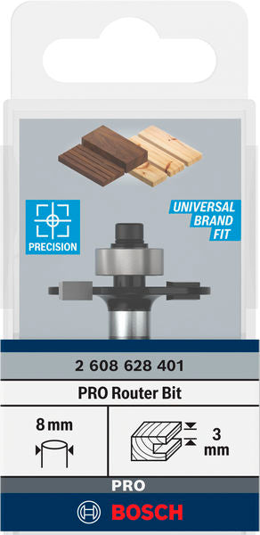 PRO Schlitzfraeser, 8 x 32 x 51 mm