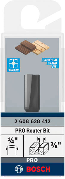 PRO Nutenfräser, 6,35 x 9,5 x 51 mm