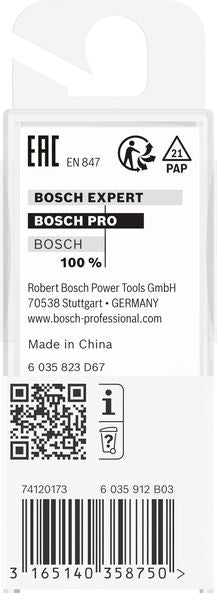PRO Nutenfräser, 6,35 x 19 x 51 mm