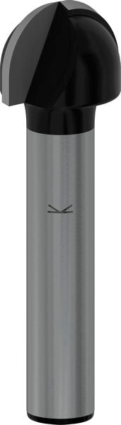 PRO Hohlkehlfräser +Zapfen, 6,35 x 12,7 x 40 mm