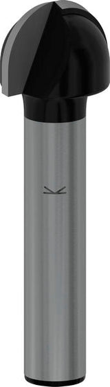PRO Hohlkehlfräser +Zapfen, 6,35 x 12,7 x 40 mm