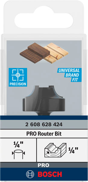 PRO Profilfräser, 6,35 x 25,4 x 46 mm