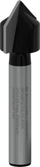 PRO V-Nut Fräser, 6 x 12,7 x 45 mm