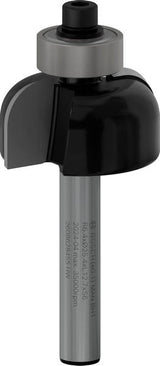 PRO Hohlkehlfräser +Zapfen, 6 x 25,4 x 54 mm