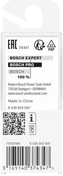PRO Fasenfräser, 6 x 6,35 x 54 mm