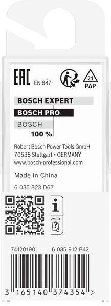 PRO Fasenfräser, 6 x 9,5 x 56 mm