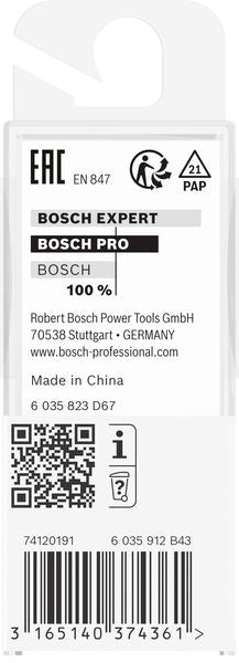 PRO Fasenfräser, 6 x 12,7 x 56 mm