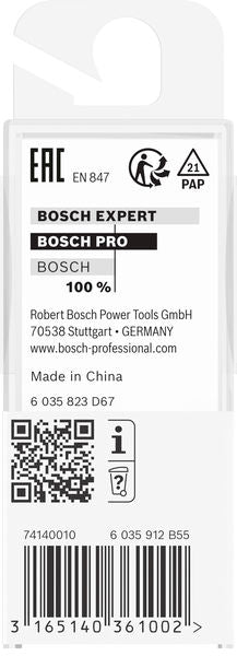 PRO V-Nut Fräser, 6,35 x 6,3 x 45 mm