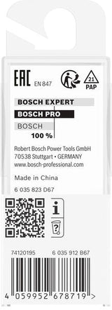 PRO Bündigfräser mit untenliegendem Führungskugellager, Ø6,35 x L20, Schaft 8 mm
