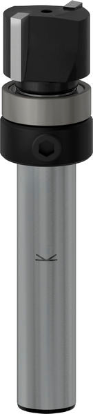 PRO Bündigfräser mit obenliegendem Führungskugellager, Ø12,7 x L9,5, Schaft 8 mm