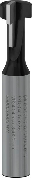 PRO T-Nutfräser, Ø 10,5 x Ø 6,6, Schaft 8 mm