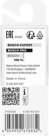 PRO Bündigfräser, obenliegendes Führungskugellager, Ø 1/2" x L 3/8", Schaft 1/4"