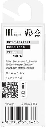PRO Nutfräser, zweischneidig, Ø 5/8" x L 49/64", Schaft 1/4"