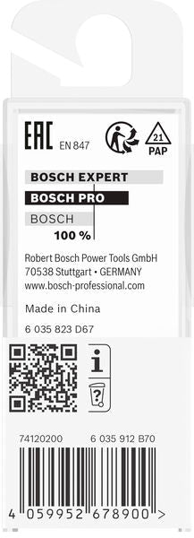 PRO Bündigfräser, untenliegendes Führungskugellager, Ø 1/2" x L 1", Schaft 1/4"