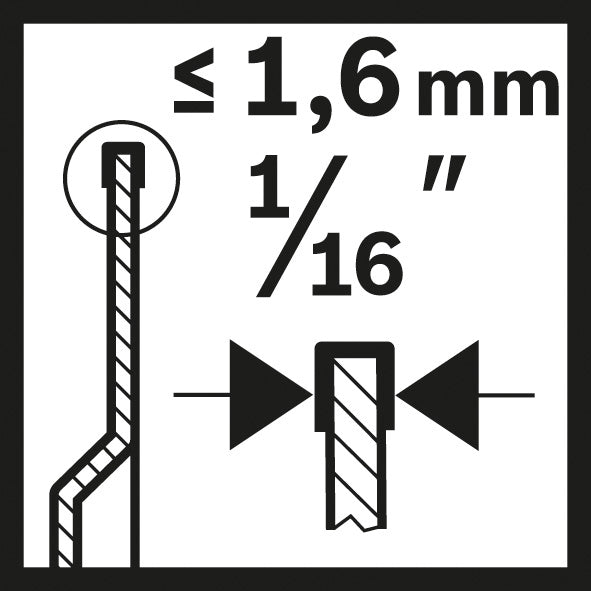 Carbide-RIFF Schmalschnitt-Segmentsägeblatt ACZ 70 RT5, 70 mm, 1er-Pack