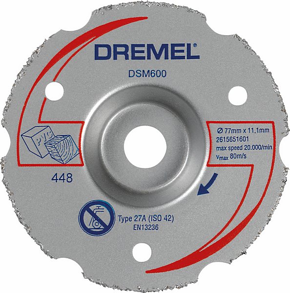 DREMEL® DSM20 Mehrzweck-Karbidtrennscheibe, DSM600