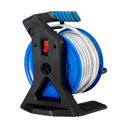 Vollkunststoff LED-LICHTBAND-Trommel LED 15m