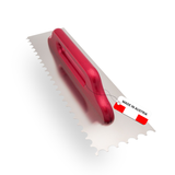 Profi Zahnkelle Edelstahl rostfrei – Roter Buchenholzgriff – E3–E12 & R12–R16