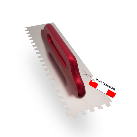 Profi Zahnkelle Edelstahl rostfrei – Roter Buchenholzgriff – E3–E12 & R12–R16