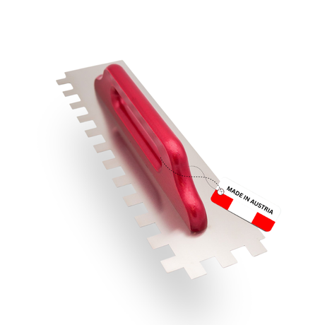 Profi Zahnkelle Edelstahl rostfrei – Roter Buchenholzgriff – E3–E12 & R12–R16