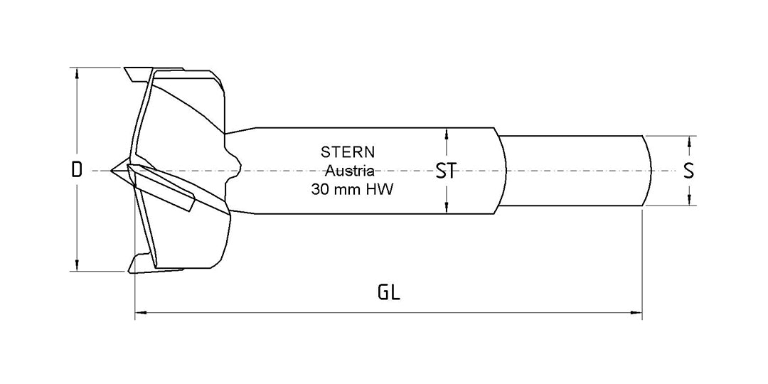 Kunstbohrer 377E HW