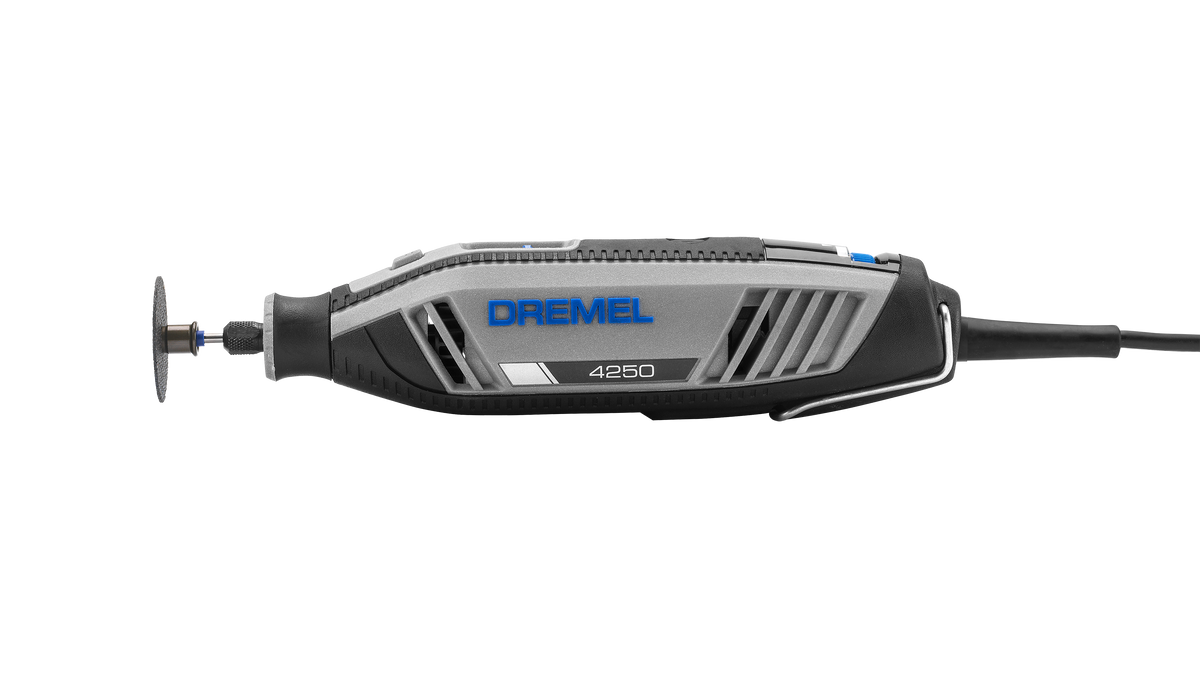 DREMEL® 4250 kabelgebundenes Multifunktionswerkzeug, 128 Zubehöre, 6 Vorsatzger.