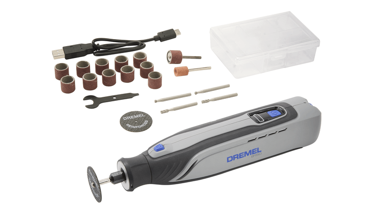 DREMEL 8150 Akku-Multifunktionswerkzeug 7,2 V – USB-C, bürstenlos, inkl. Zubehörkoffer