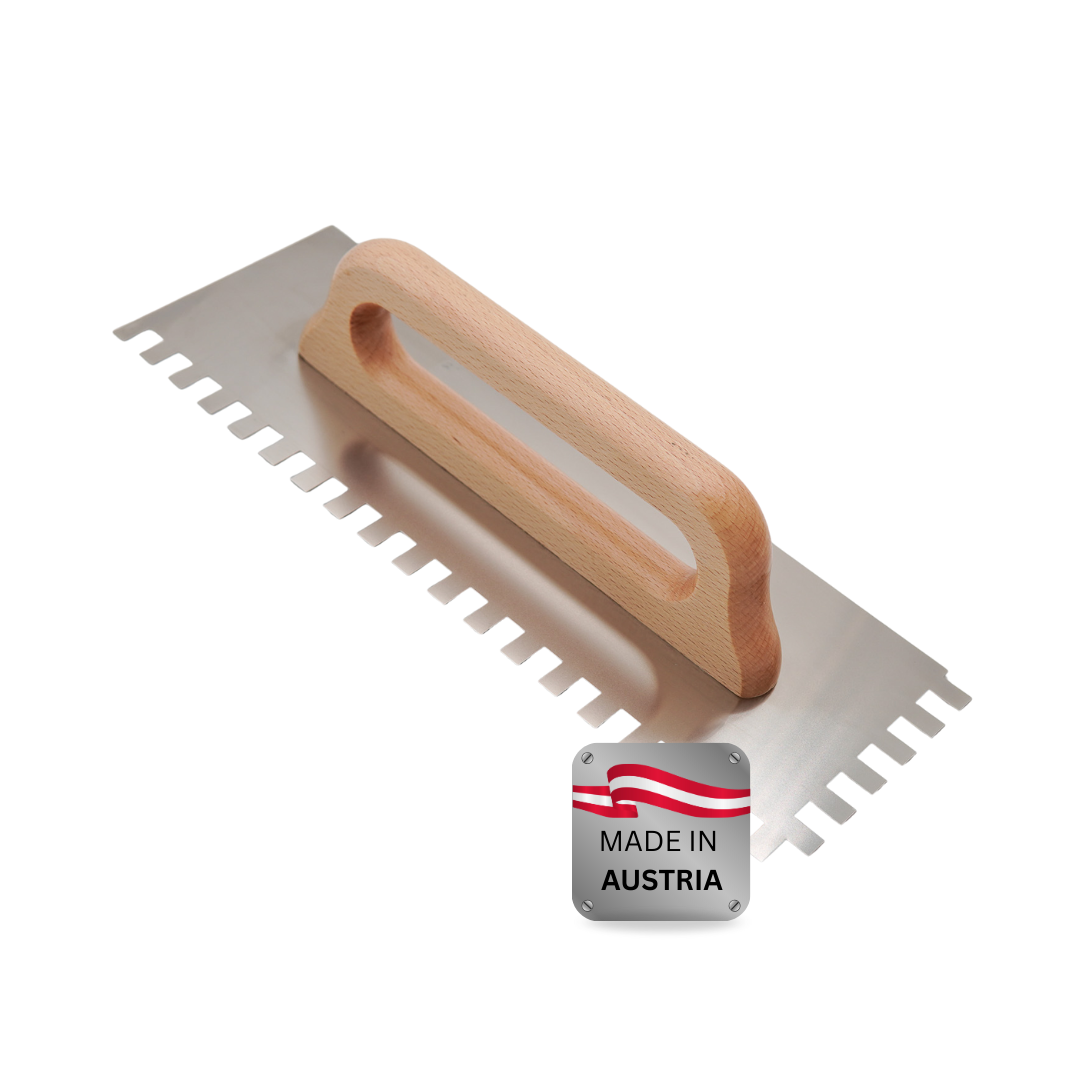 Kompakte Zahnkelle aus Edelstahl – Naturholzgriff – E4 bis E12