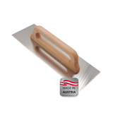 Kompakte Zahnkelle aus Edelstahl – Naturholzgriff – E4 bis E12