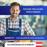 Glättekelle Edelstahl rostfrei – Blauer Buchenholzgriff – Profi Qualität